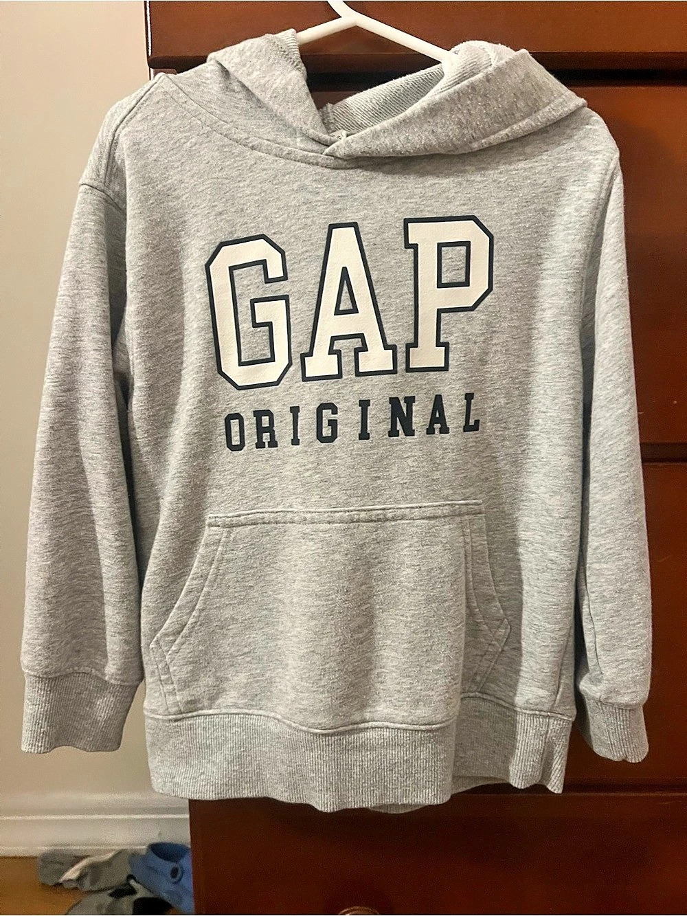 GAP Original hoodie Girls Size XS Gray Hoodie